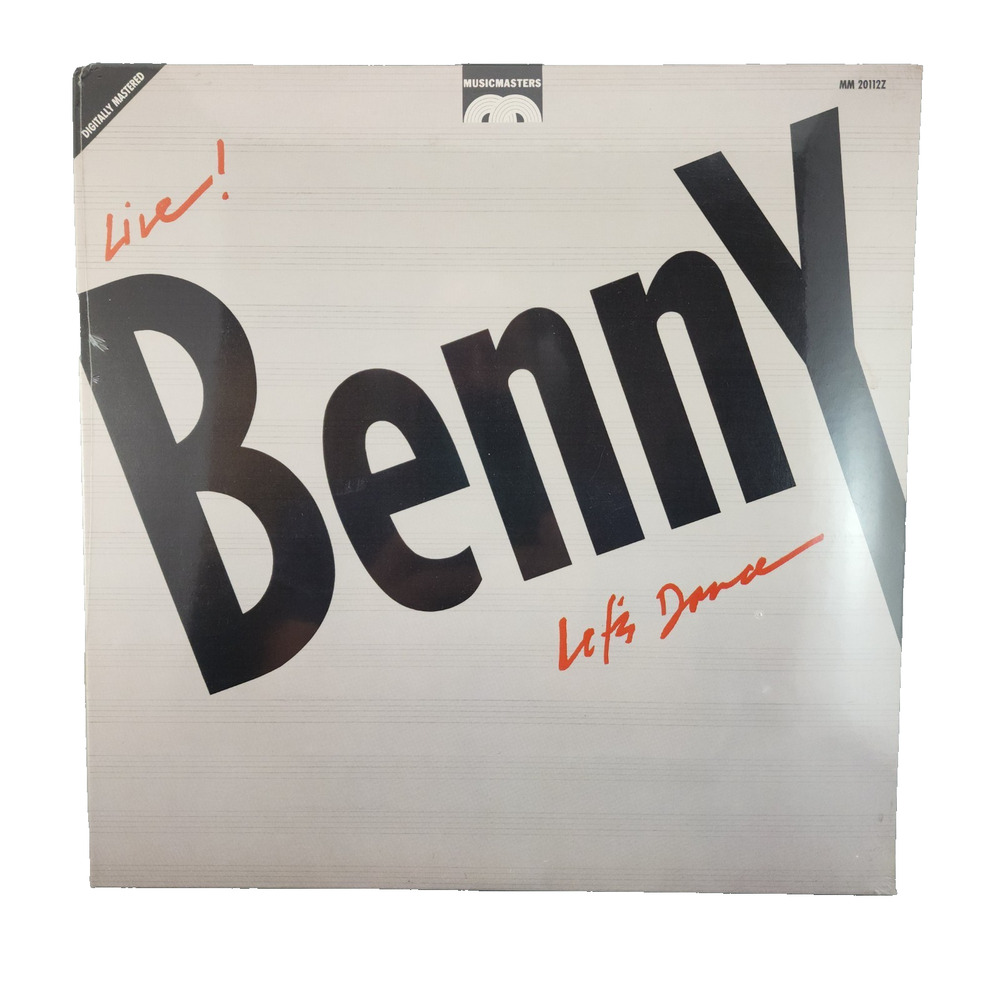 Live Benny Goodman Let's Dance 1986 New/Sealed Music Masters MM 20112Z